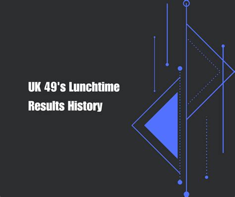 lunchtime results 2024